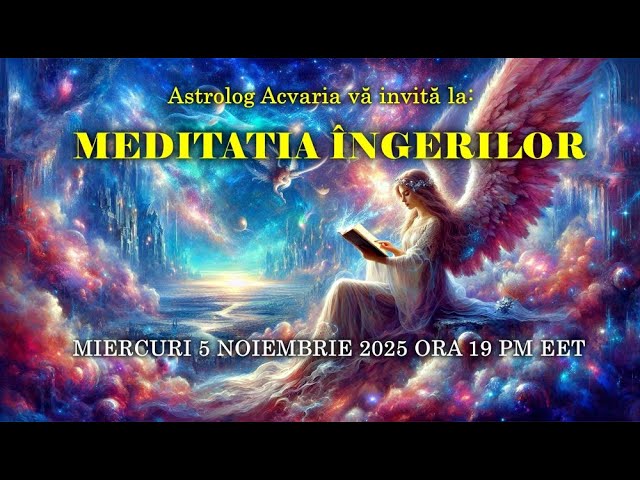 Meditația ingerilor. Mesaje de la 3 arhangheli 💌 Meditatie ghidata de ACVARIA
