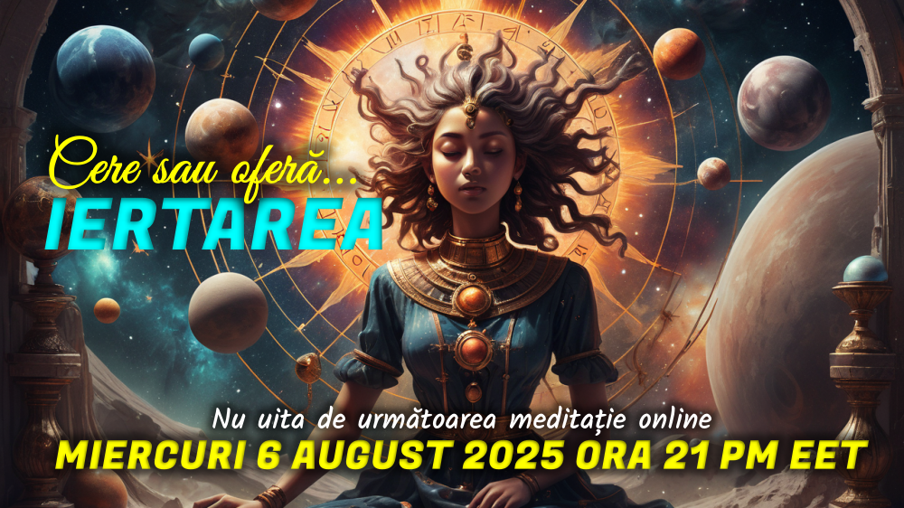 Meditatia iertarii 🙏 SI IMPACARII 👥 MEDITATIE GHIDATA cu ACVARIA