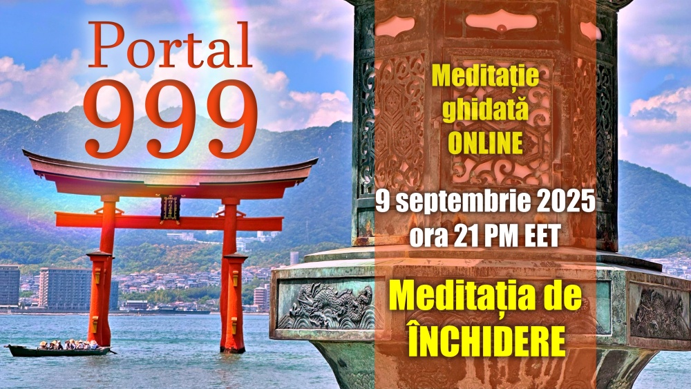 PORTAL 999 ⏹ Meditatie de inchidere ☯ MEDITATIE GHIDATA cu ACVARIA
